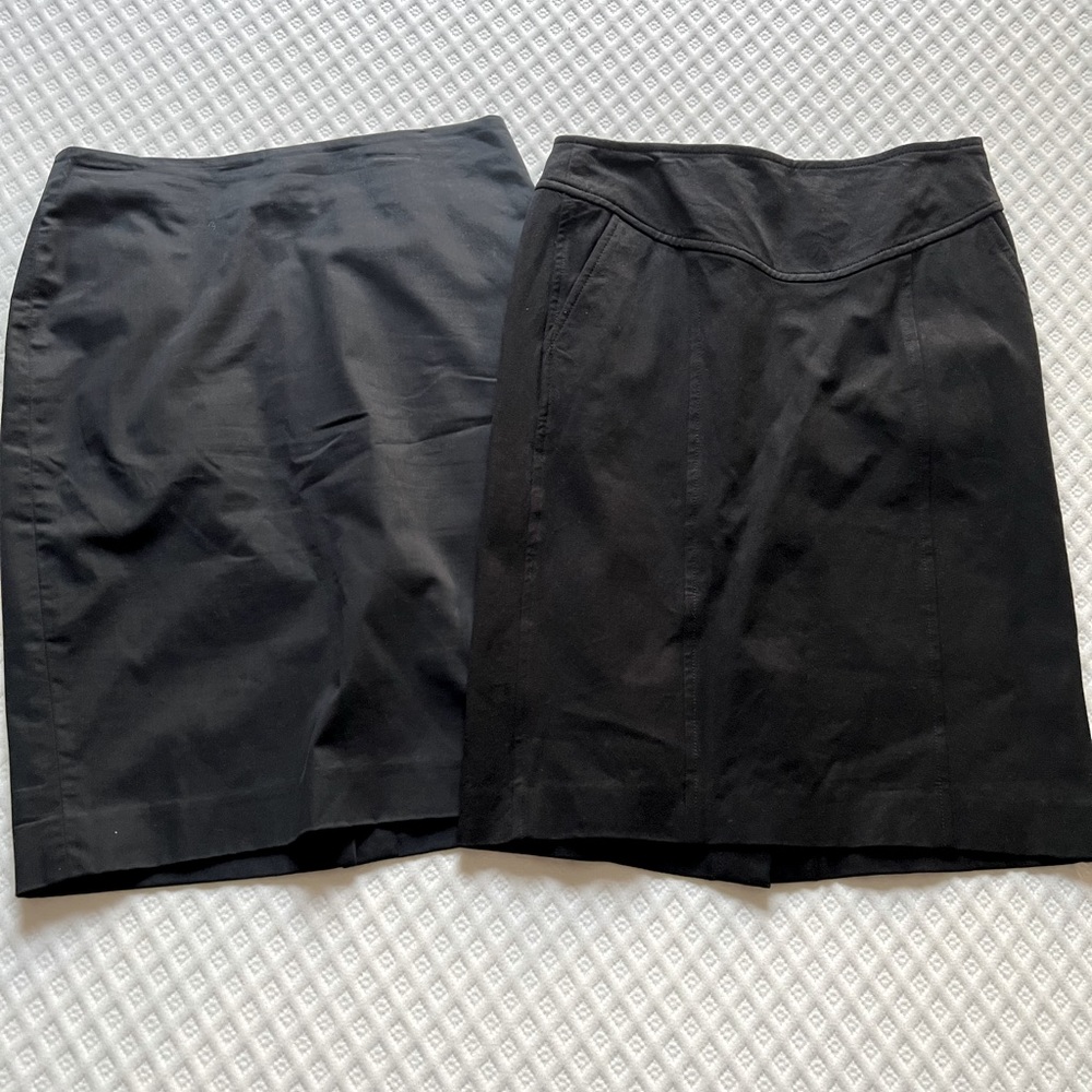 2 Skirt Bundle: BR & A Taylor size 0